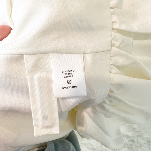 ANN TAYLOR PETITE LEMON DROP SUNDRESS YELLOW WHITE SLEEVELESS DRESS WOMENS 8P - Picture 6 of 8